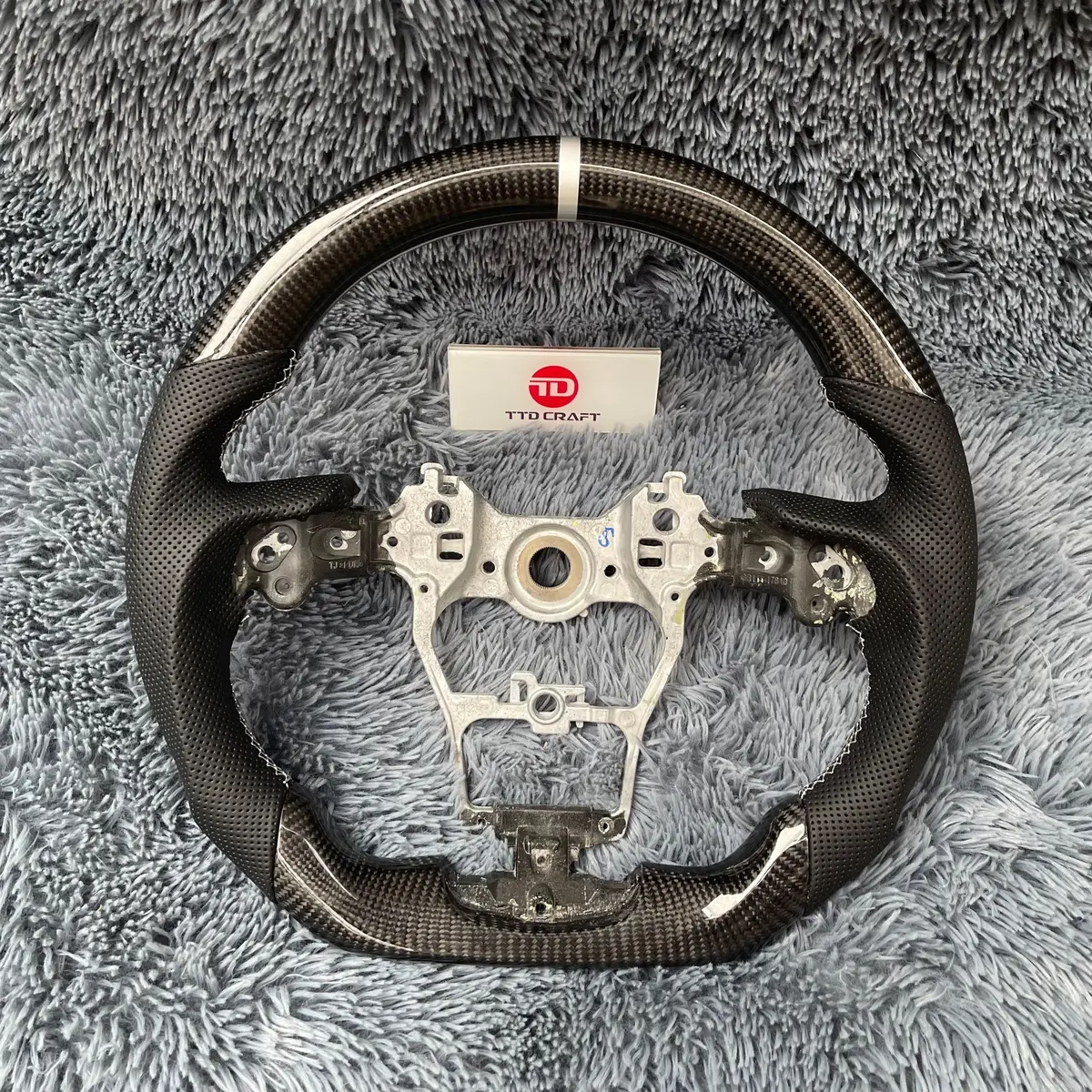 Ttd Craft Toyota 2020-2026 Highlander/ Sienna Carbon Fiber Steering Wheel 1