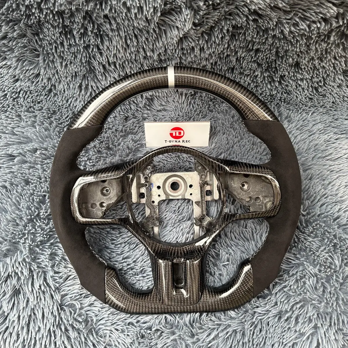 Ttd Craft Mitsubishi Evolution 2008-2015 Evo X/Lancer Carbon Fiber Steering Wheel 1