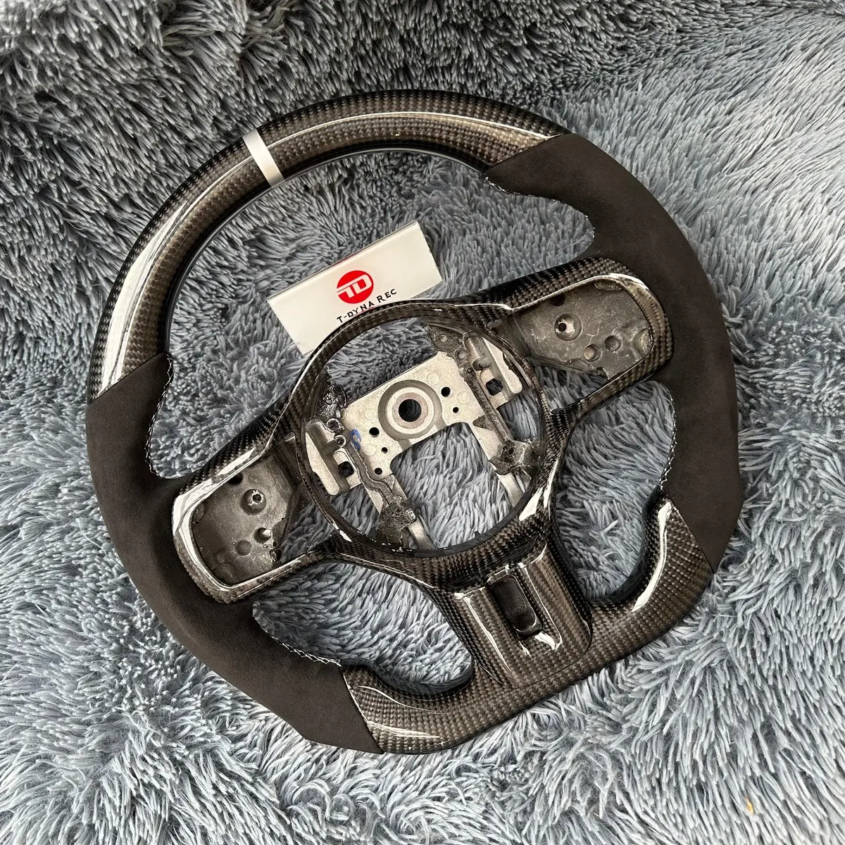 Ttd Craft Mitsubishi Evolution 2008-2015 Evo X/Lancer Carbon Fiber Steering Wheel 2