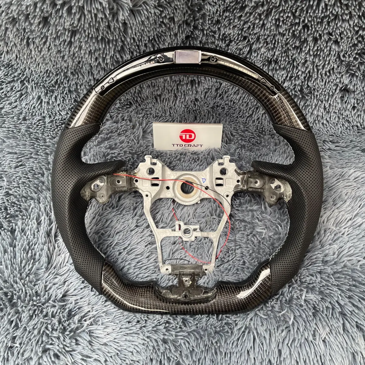 Ttd Craft Toyota 2020-2026 Highlander / Sienna Carbon Fiber Steering Wheel 1