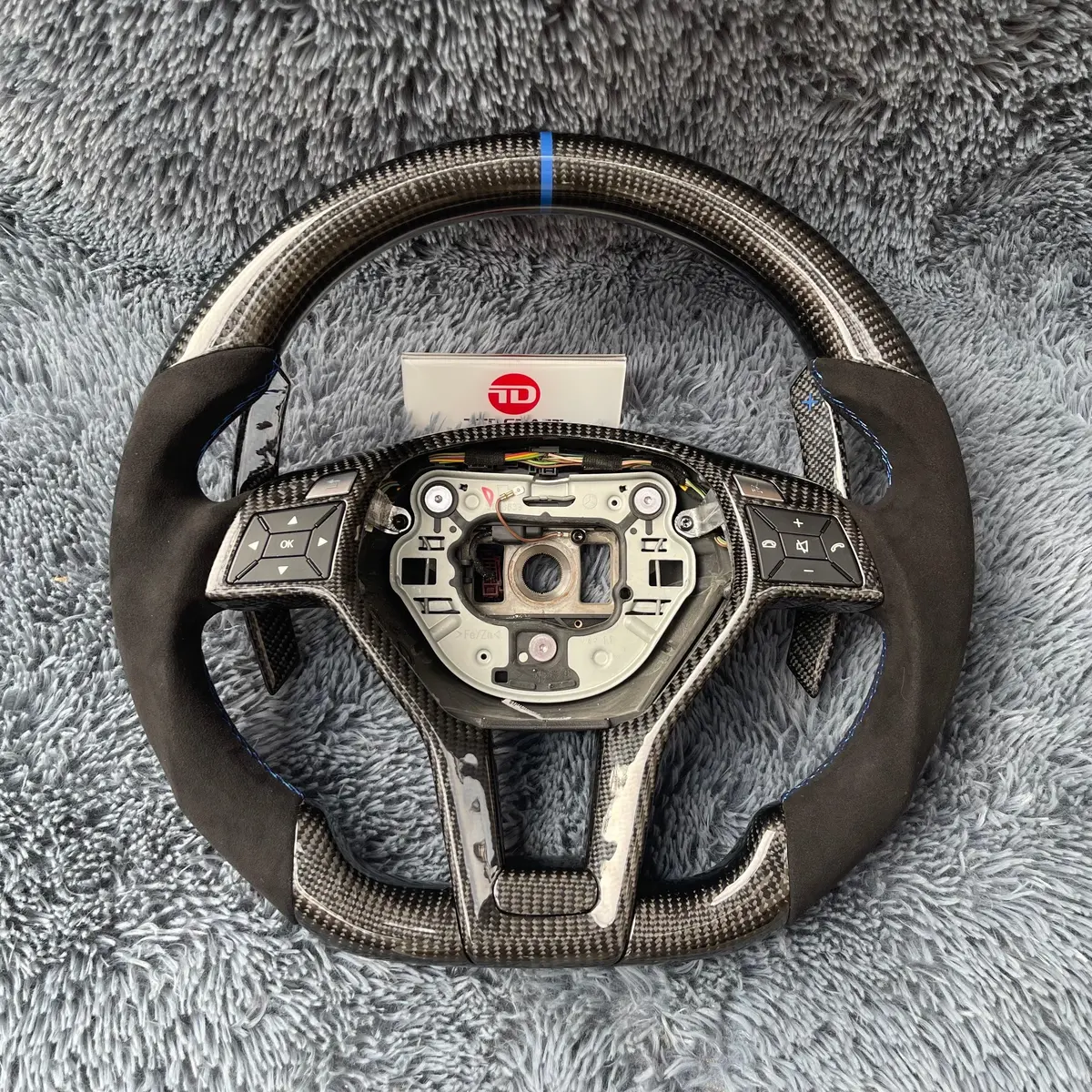 Carbon Fiber Steering Wheel For Mercedes Slamg | Ttd Craft 1