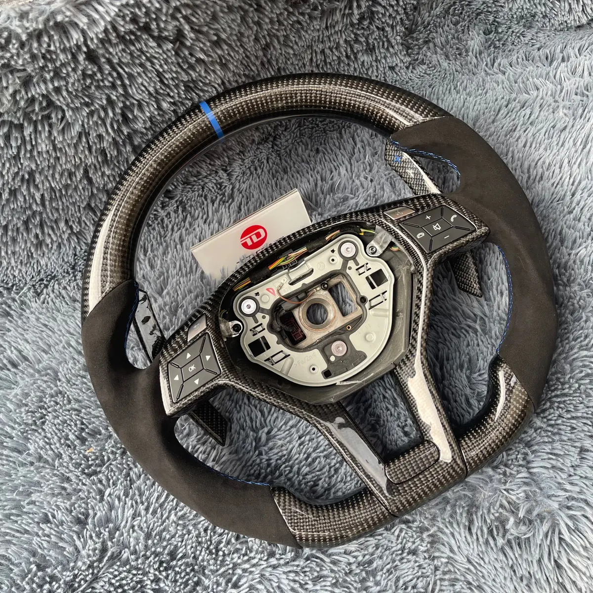 Carbon Fiber Steering Wheel For Mercedes E350 | Ttd Craft 2