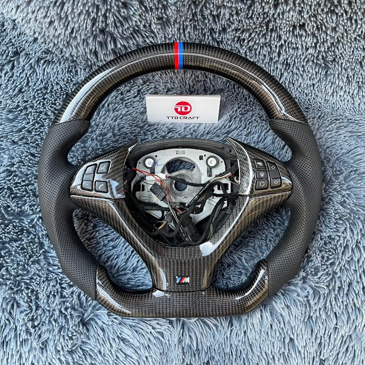 Ttd Craft Bmw E70 E71 E72 X5 X6 Carbon Fiber Steering Wheel 1