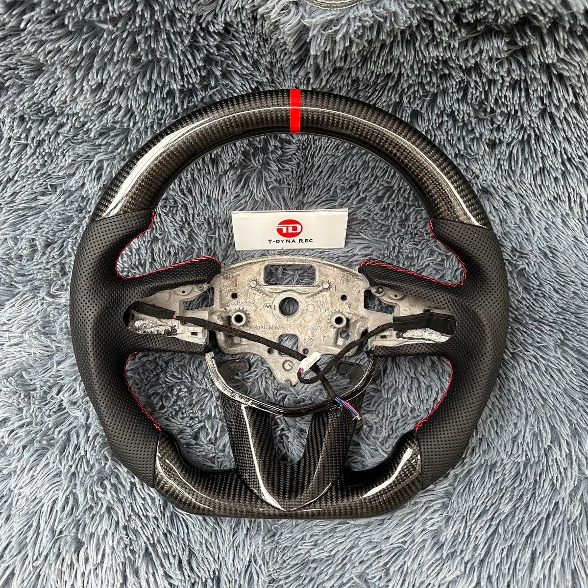 Ttd Craft Cadillac 2020-2025 Ct4 Ct4-V Blackwing / Ct5 Ct5-V Blackwing / 2019-2025 Xt4 Carbon Fiber Steering Wheel 1