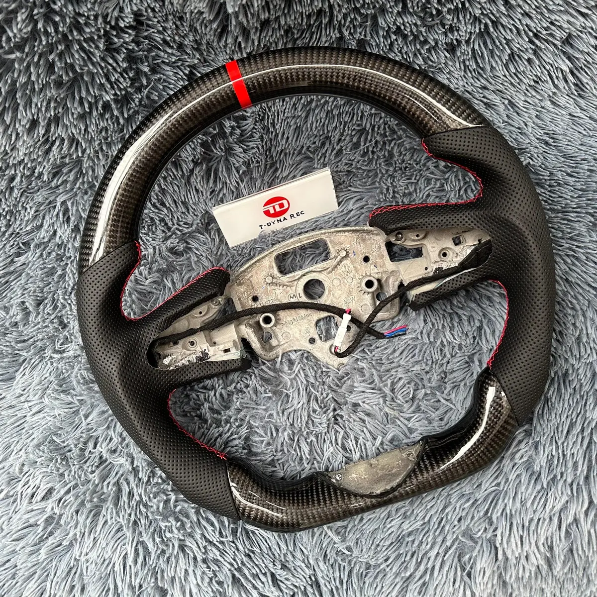 Ttd Craft Cadillac 2020-2025 Ct4 Ct4-V Blackwing / Ct5 Ct5-V Blackwing / 2019-2025 Xt4 Carbon Fiber Steering Wheel 2