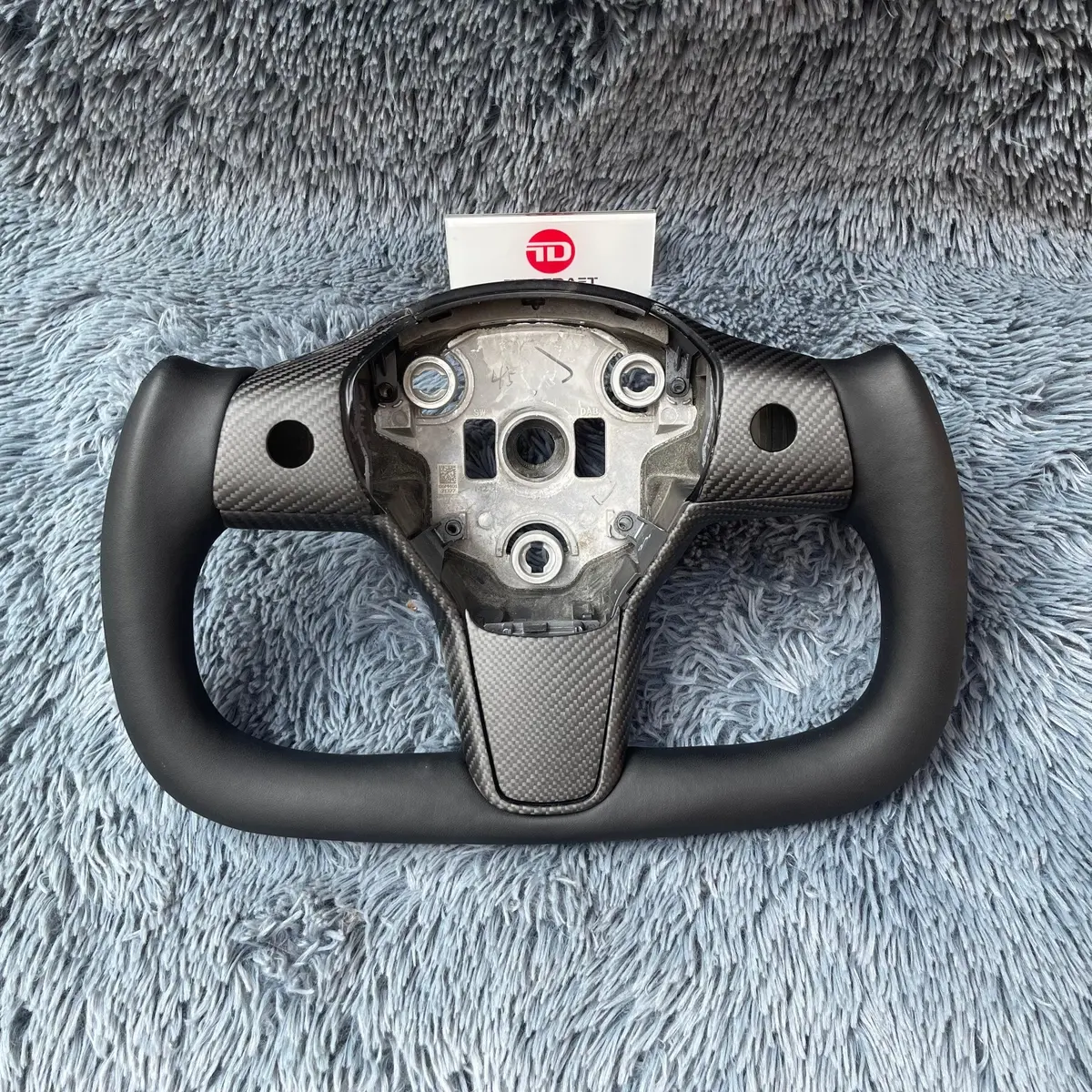 Ttd Craft Tesla Model 3 Y Carbon Fiber Steering Wheel 1