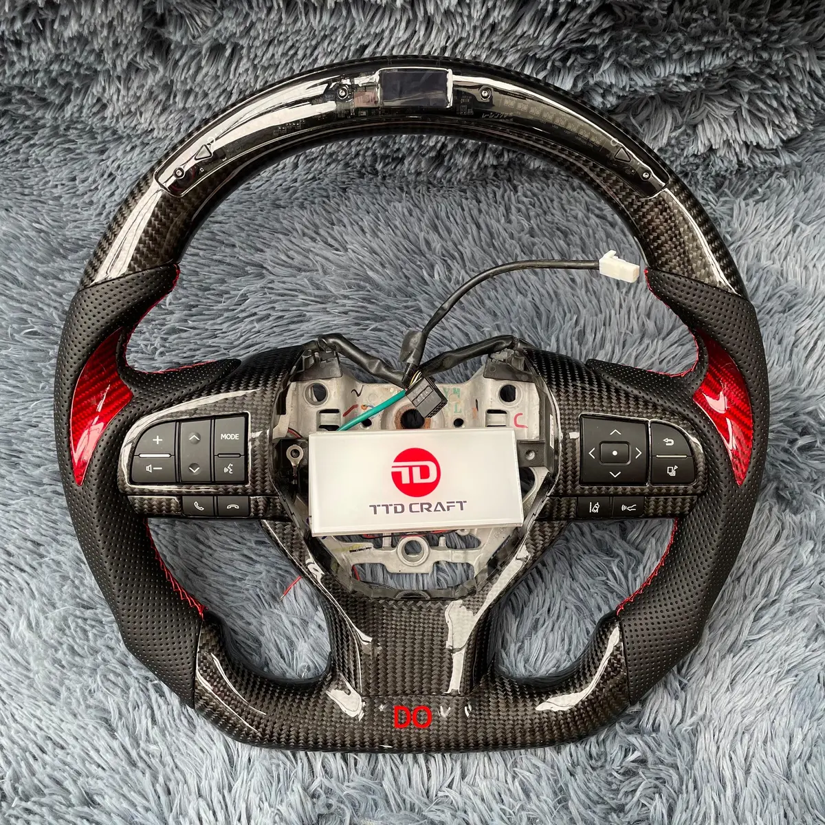 Ttd Craft Lexus 2016-2022 Rx350 450H / Es350 Es300/ Gs350 Gs450 / Lx570 / Gx460 / Gs300 Gs200t Carbon Fiber Steering Wheel 1
