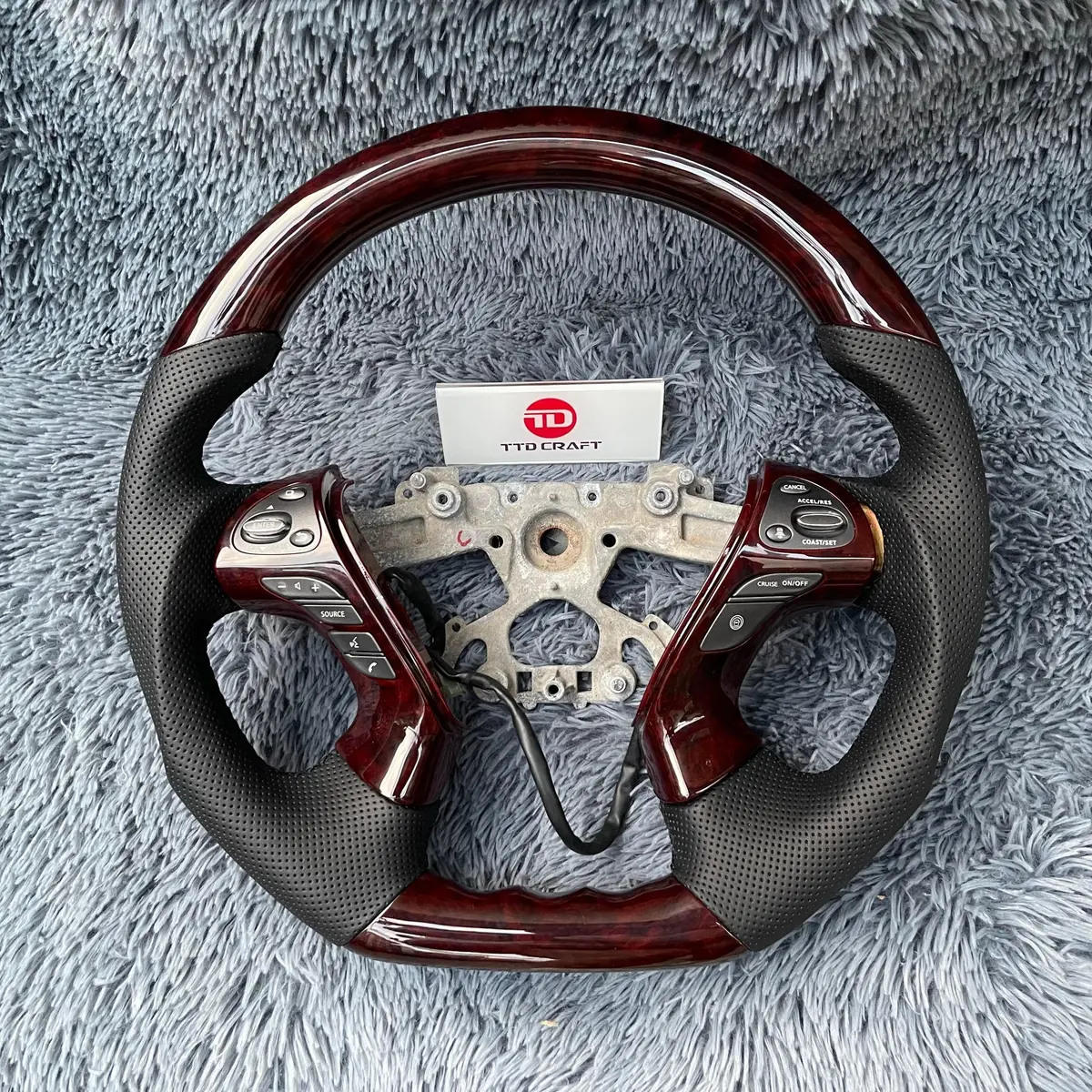Ttd Craft Nissan 2015-2024 Murano /Pathfinder Wooden Steering Wheel 1