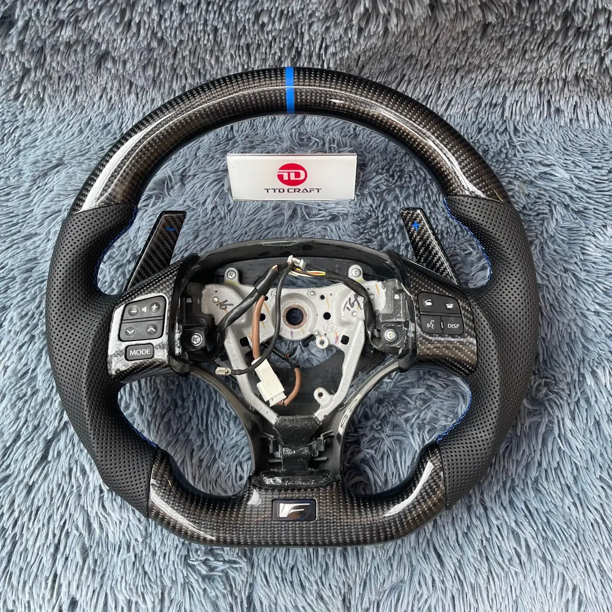 Ttd Craft Lexus 2006-2013 Is250 Is350 Isf Carbon Fiber Steering Wheel 1