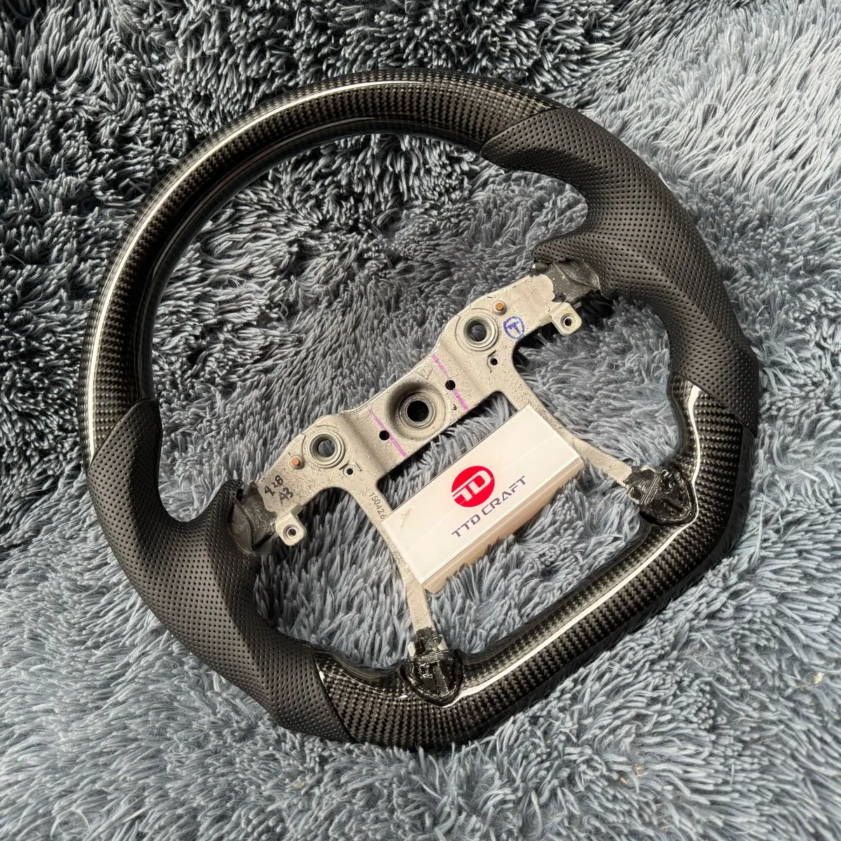 Ttd Craft Hyundai 2012-2016 Elantra Carbon Fiber Steering Wheel 2