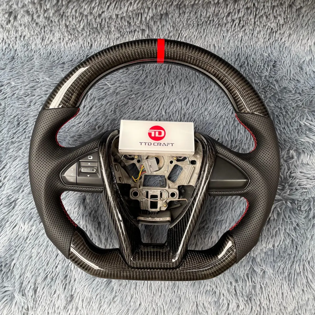 Ttd Craft Nissan 2016-2018 Maxima Carbon Fiber Steering Wheel 1