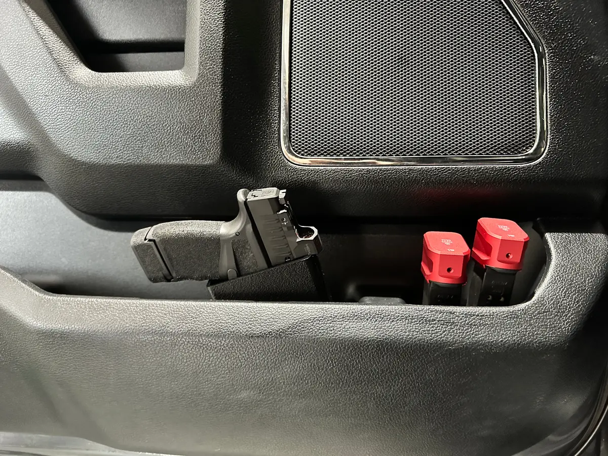 15-20 F-150 | 17-22 Super Duty Door Pistol & Mag Holster (N52 Magnetic Stabilization) 1