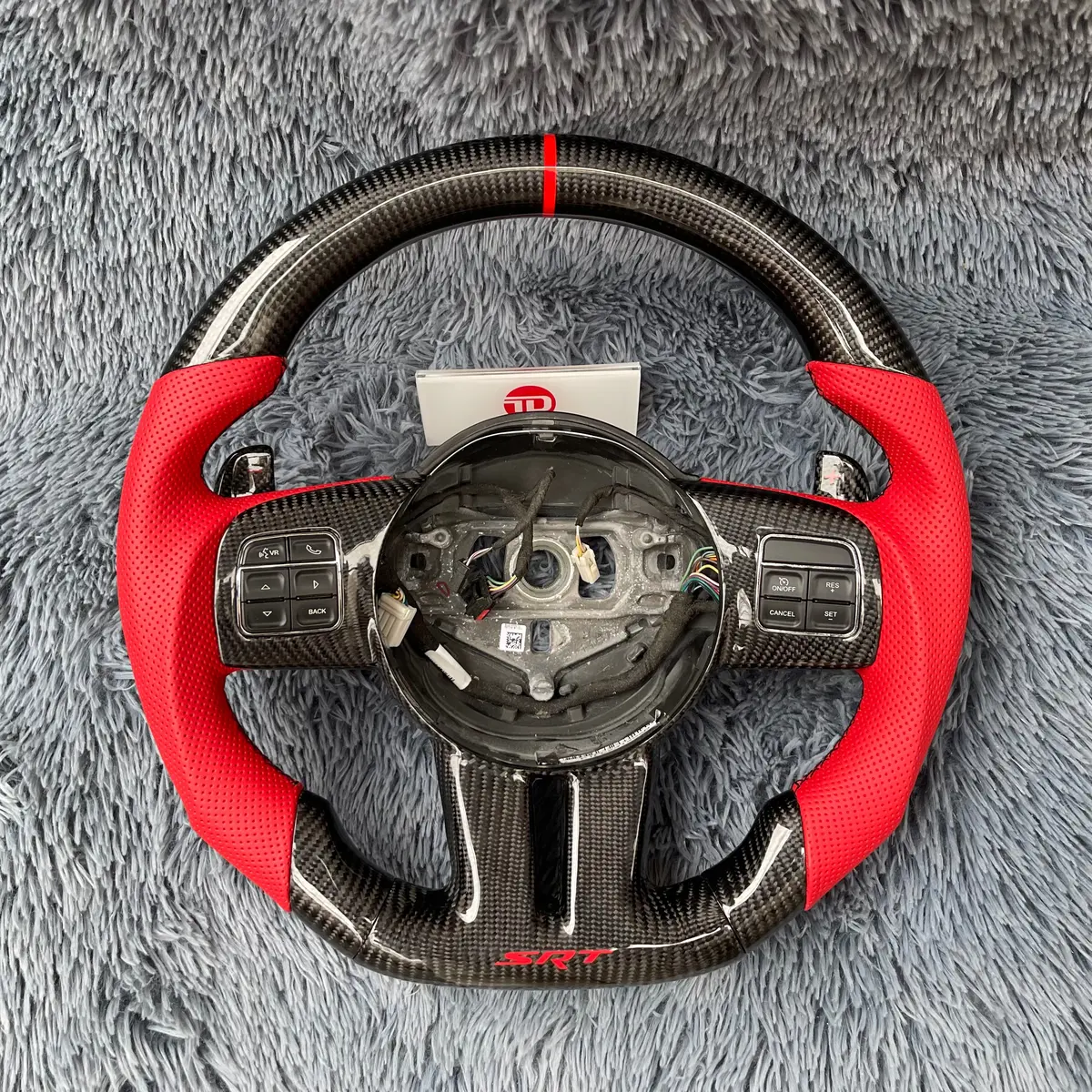 Ttd Craft 2012-2014 Chrysler 300 Carbon Fiber Steering Wheel 1