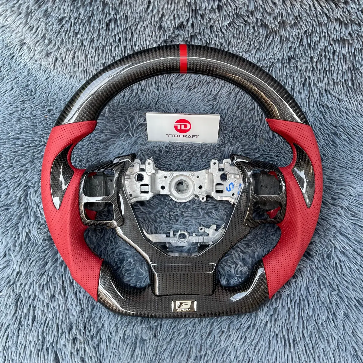 Ttd Craft Lexus 2014-2025 Is 250 350 300 Ct200h Nx 200T Rc Rcf Sport Carbon Fiber Steering Wheel 1