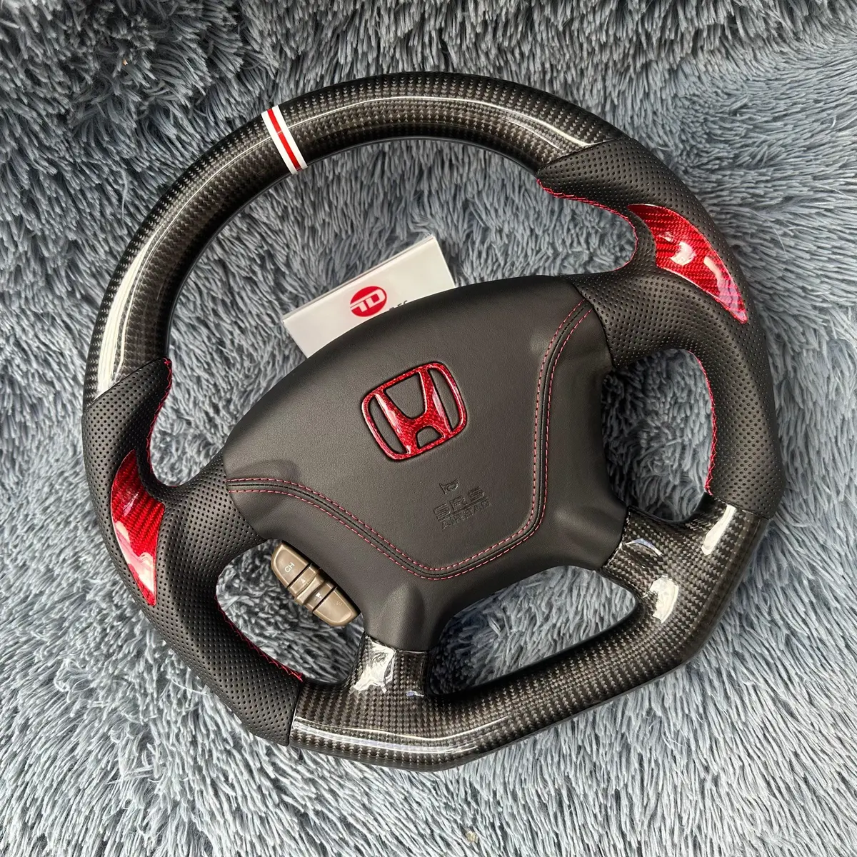 Custom Carbon Fiber Steering Wheel For 02-06 Honda Crv | Ttd Craft 2