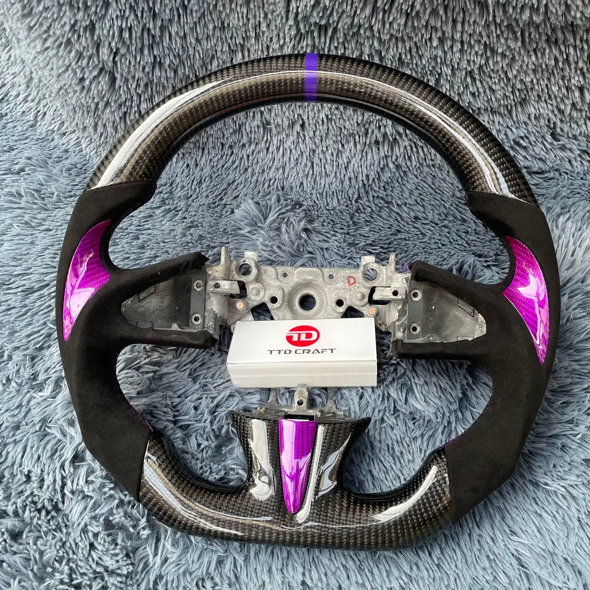 Ttd Craft Infiniti 2013-2017 Q50 Q50l Carbon Fiber Steering Wheel 1