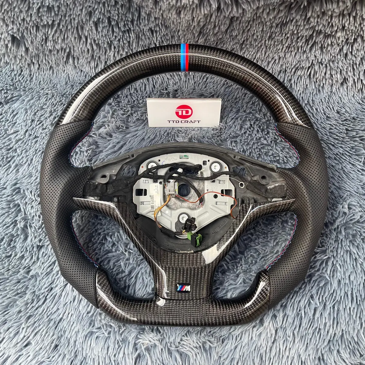 Ttd Craft Bmw E70 E71 E72 X5 X6 Carbon Fiber Steering Wheel 1