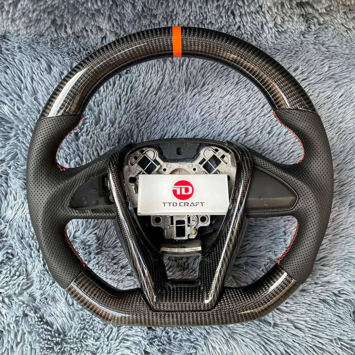 Ttd Craft Nissan 2016-2018 Maxima Carbon Fiber Steering Wheel 1