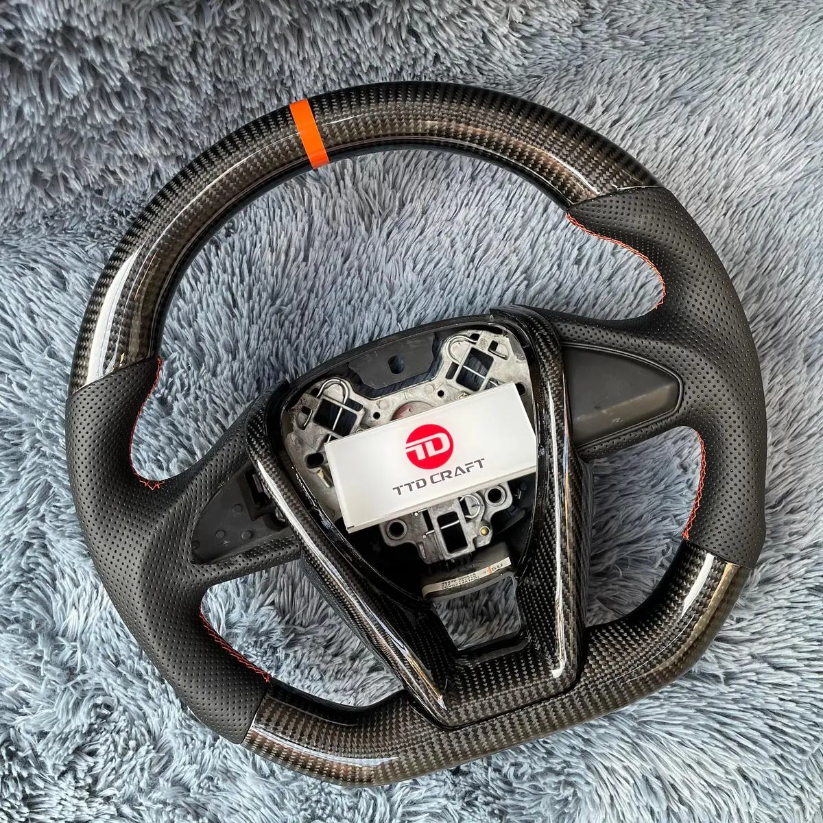 Ttd Craft Nissan 2016-2018 Maxima Carbon Fiber Steering Wheel 2