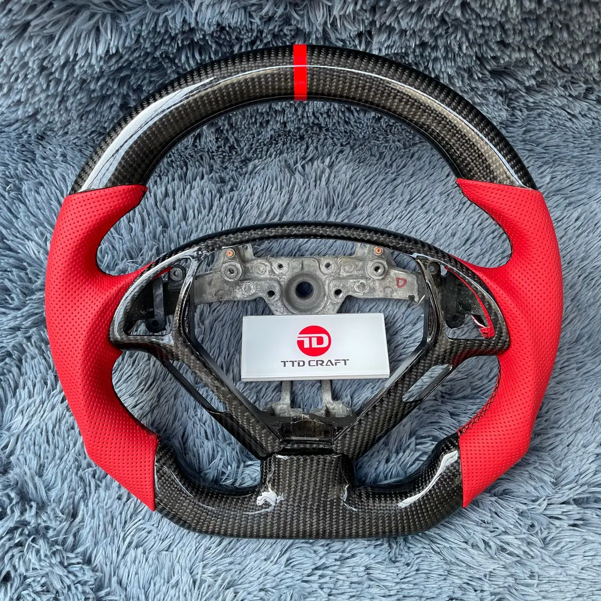 Ttd Craft Infiniti 2007-2015 G37 Carbon Fiber Steering Wheel 7