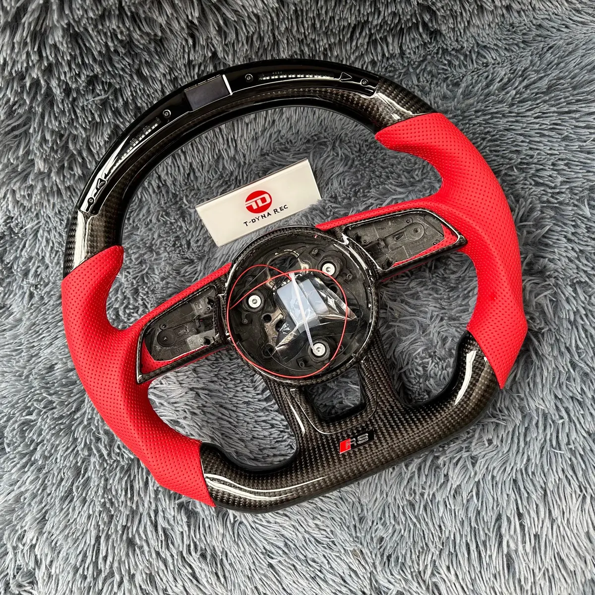 Ttd Craft Audi 2017-2020 8V B9 A3 S3 Rs3 A4 S4 A5 S5 Rs5 Carbon Fiber Steering Wheel With Led 2