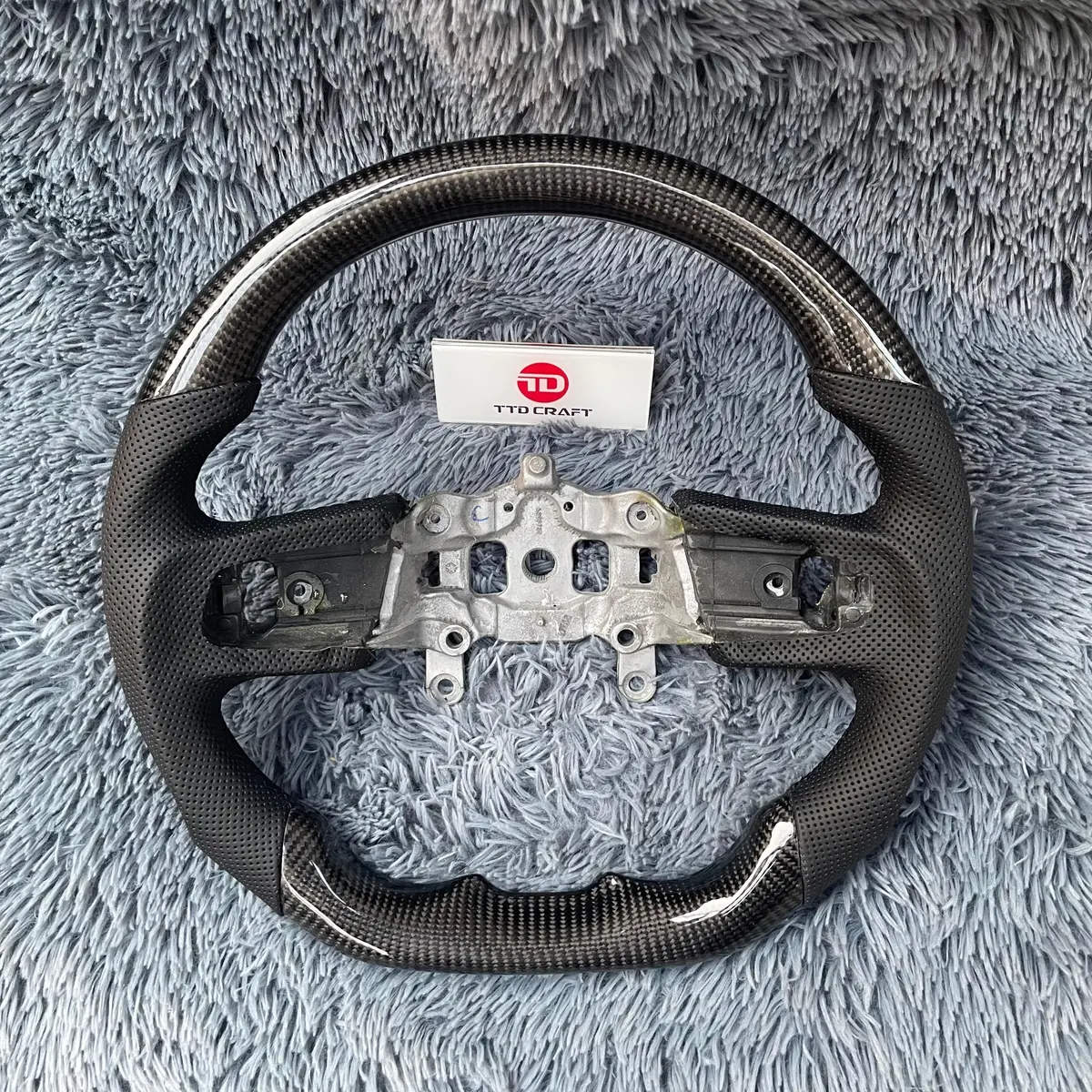 Ttd Craft Jeep 2018-2026 Wrangler / Gladiator Carbon Fiber Steering Wheel 1
