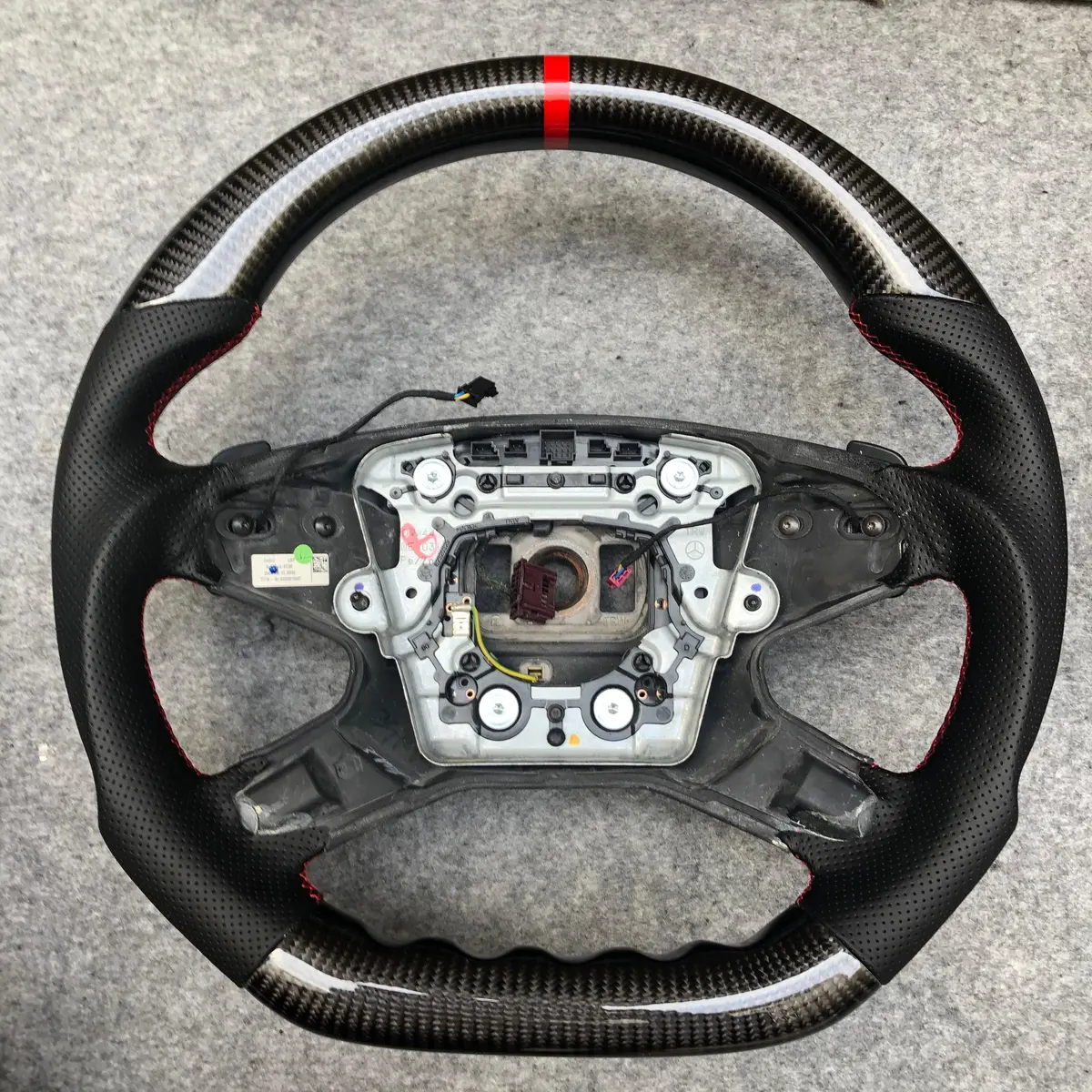 Ttd Craft  W212 E300 E350 E500 E550 Carbon Fiber Steering Wheel 1