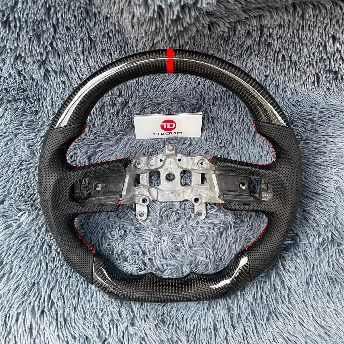 Ttd Craft Jeep 2018-2026 Wrangler / Gladiator Carbon Fiber Steering Wheel 1