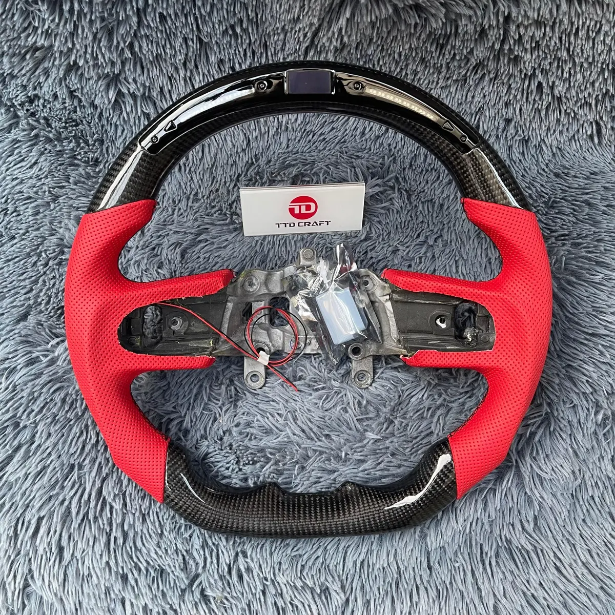 Ttd Craft Jeep 2018-2026 Wrangler /Gladiator Carbon Fiber Steering Wheel 1