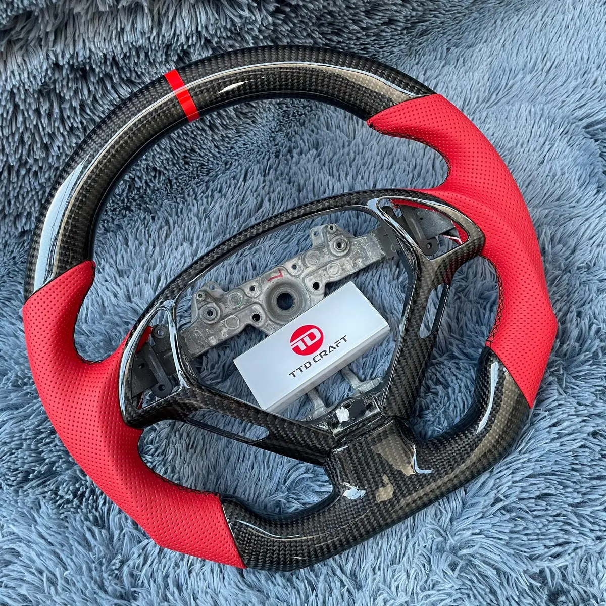 Ttd Craft Infiniti 2007-2013 G35 Carbon Fiber Steering Wheel 2