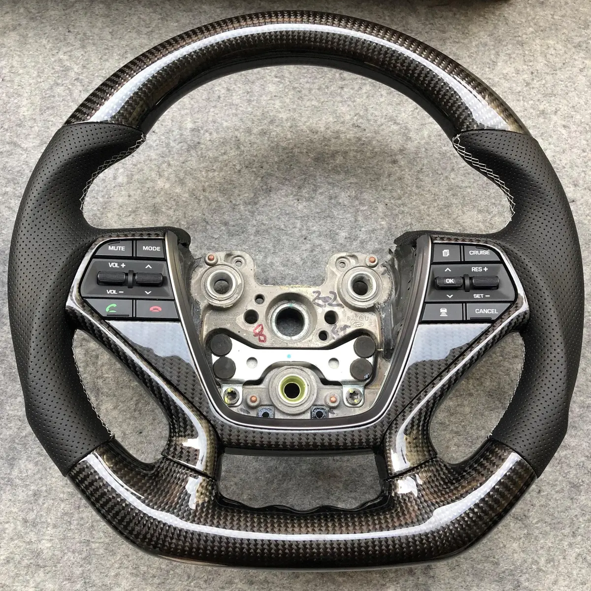 Ttd Craft Hyundai 2015-2017 Sonata Carbon Fiber Steering Wheel 2