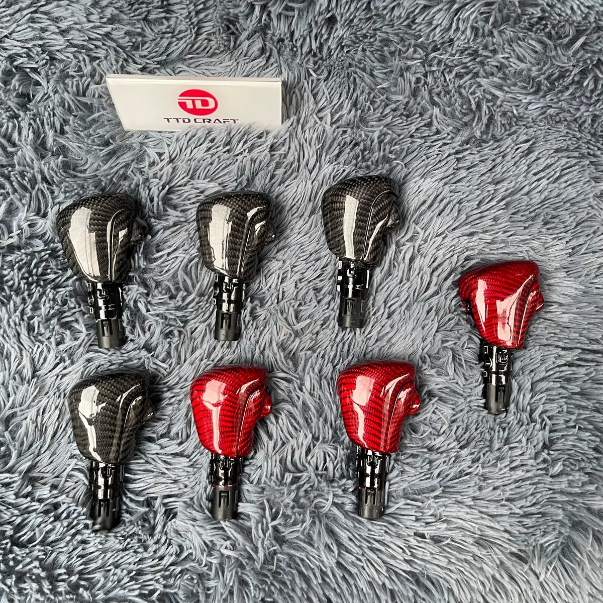 Ttd Craft 10Th Gen Honda 2018-2022 Accord Carbon Fiber Gear Knob 1