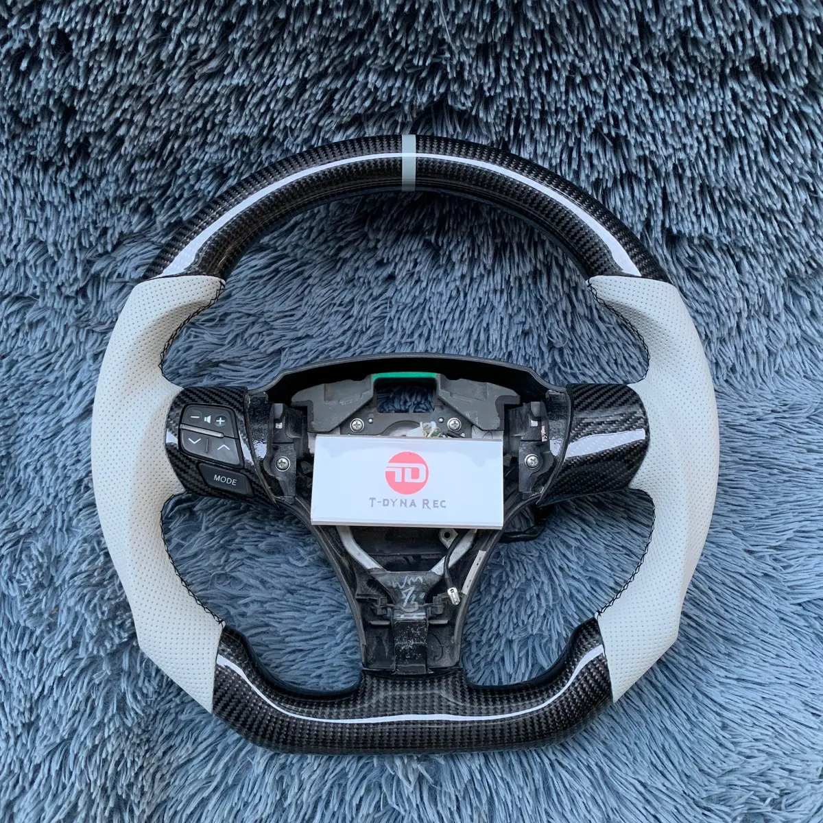 Ttd Craft Toyota 2007-2010 Camry /2009-2012 Venza Carbon Fiber Steering Wheel 1