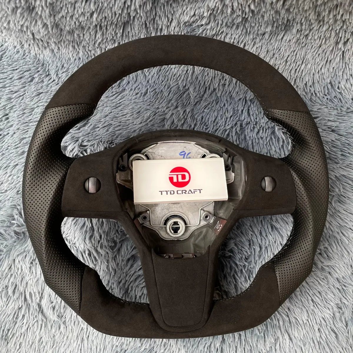 Ttd Craft Tesla Model 3 Y Carbon Fiber Steering Wheel 1