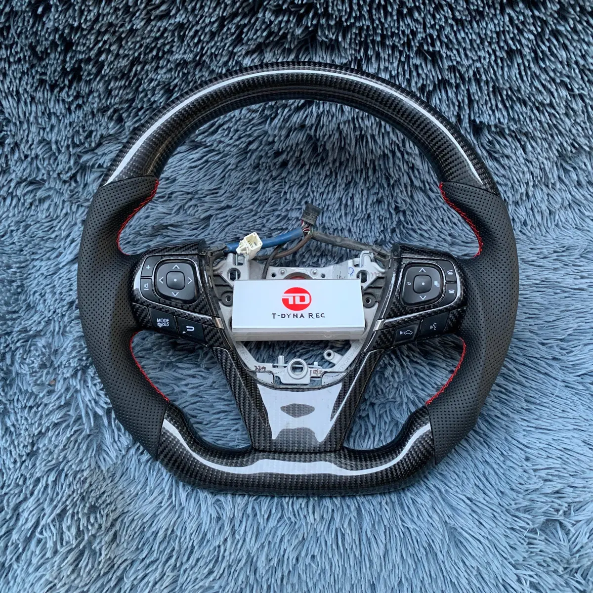 Ttd Craft Toyota 2014-2017 Camry 2013-2018 Harrier Carbon Fiber Steering Wheel 1