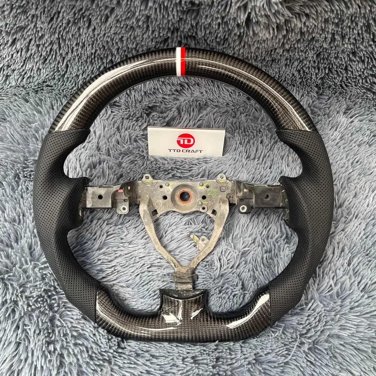 Ttd Craft 2006-2017  Fj Cruiser Carbon  Fiber  Steering Wheel 1