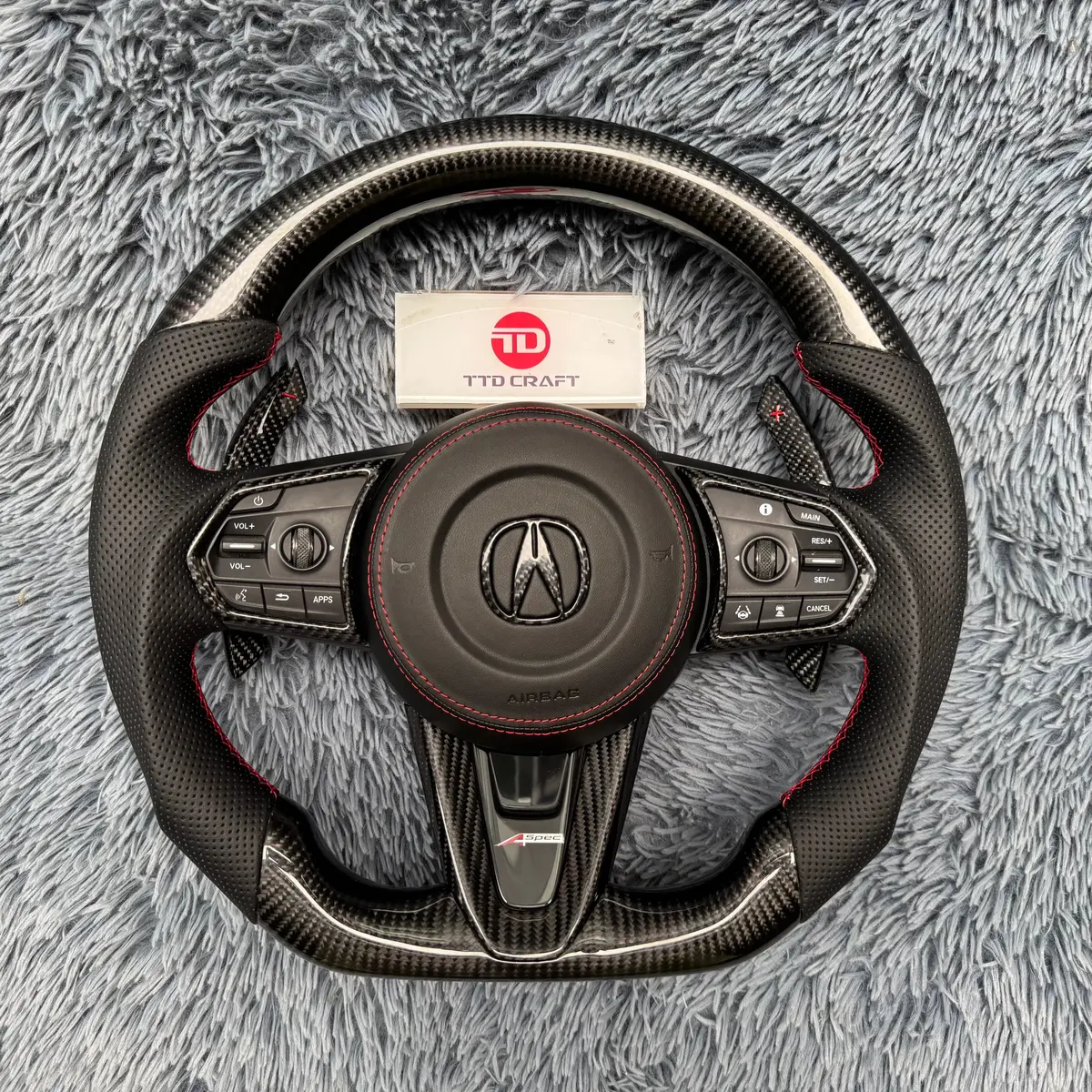 Acura 2019-2025 Rdx Carbon Fiber Steering Wheel |Ttd Craft 2