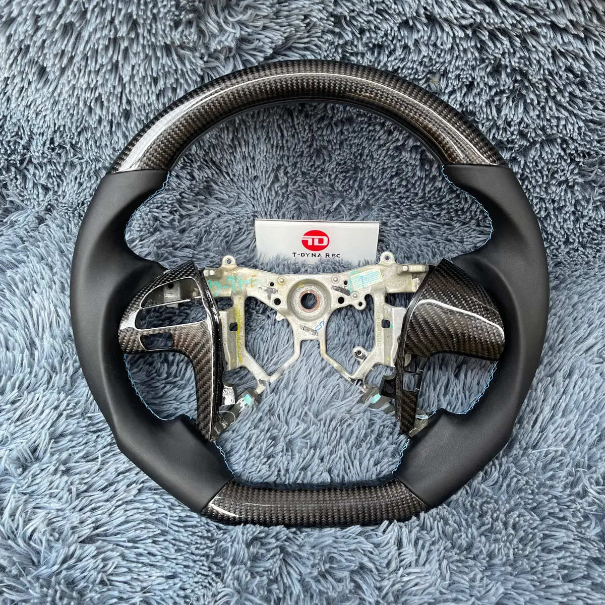 Ttd Craft Toyota 2009-2013 Highlander Carbon Fiber Steering Wheel 1