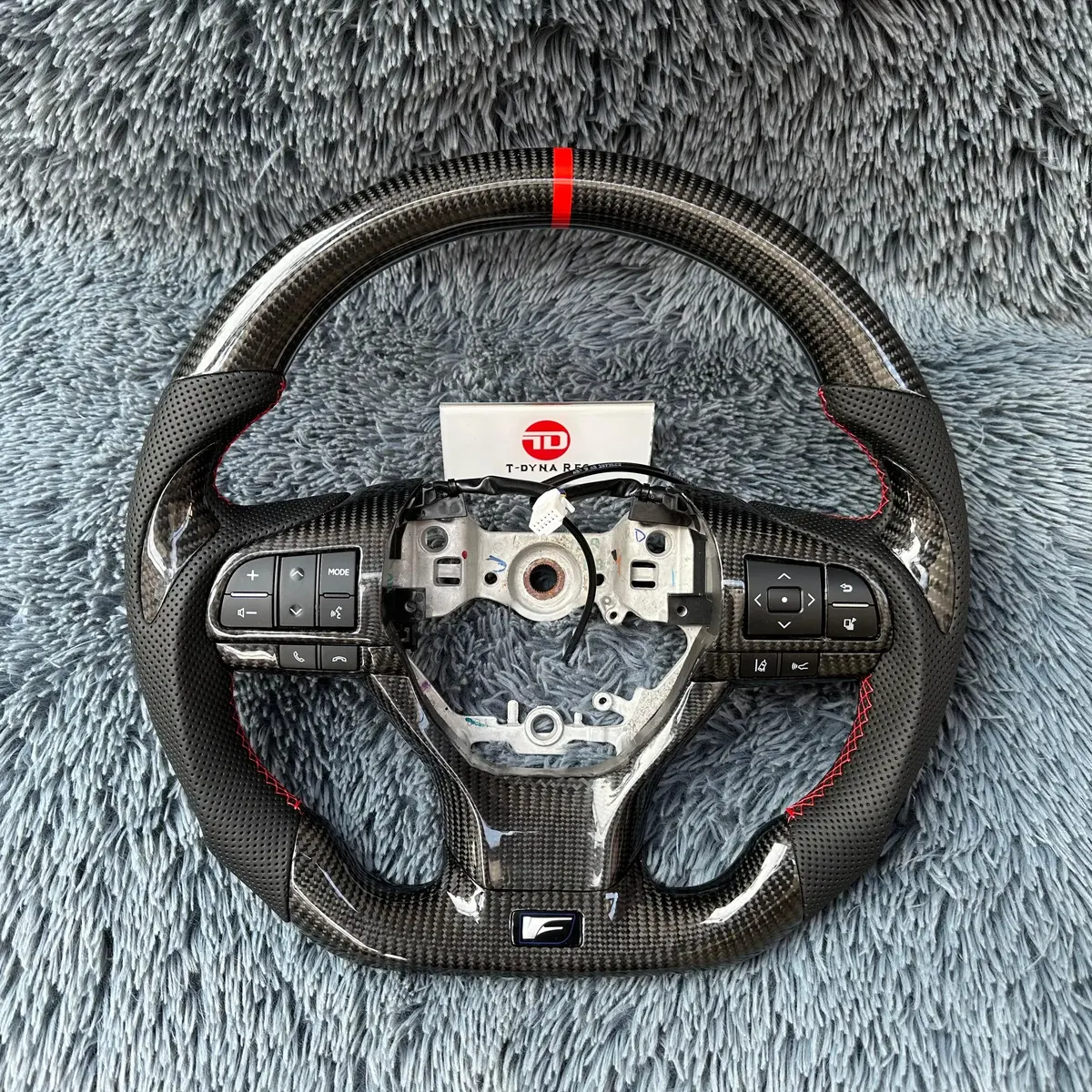 Ttd Craft Lexus 2016-2022 Rx350 450H / Es350 Es300/ Gs350 Gs450 / Lx570 / Gx460 / Gs300 Gs200t Carbon Fiber Steering Wheel 1