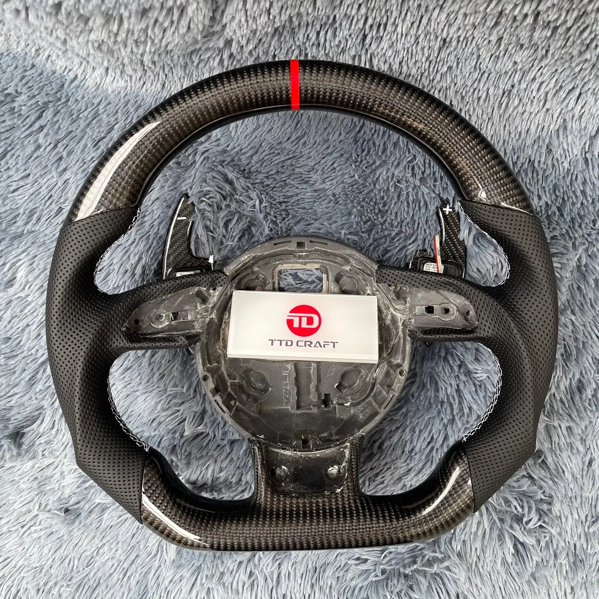 Ttd Craft Audi A3 A4 A5 A6 A7 A8 S3 S4 S5 S6 S7 S8 Rs3 Rs4 Rs5 Rs6 Sq5 Carbon Fiber Steering Wheel 1