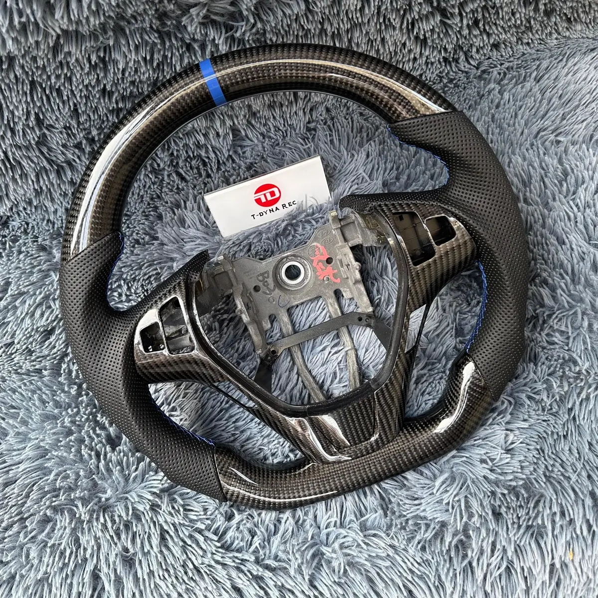 Ttd Craft Hyundai 2009-2016 Genesis Coupe Carbon Fiber Steering Wheel 2