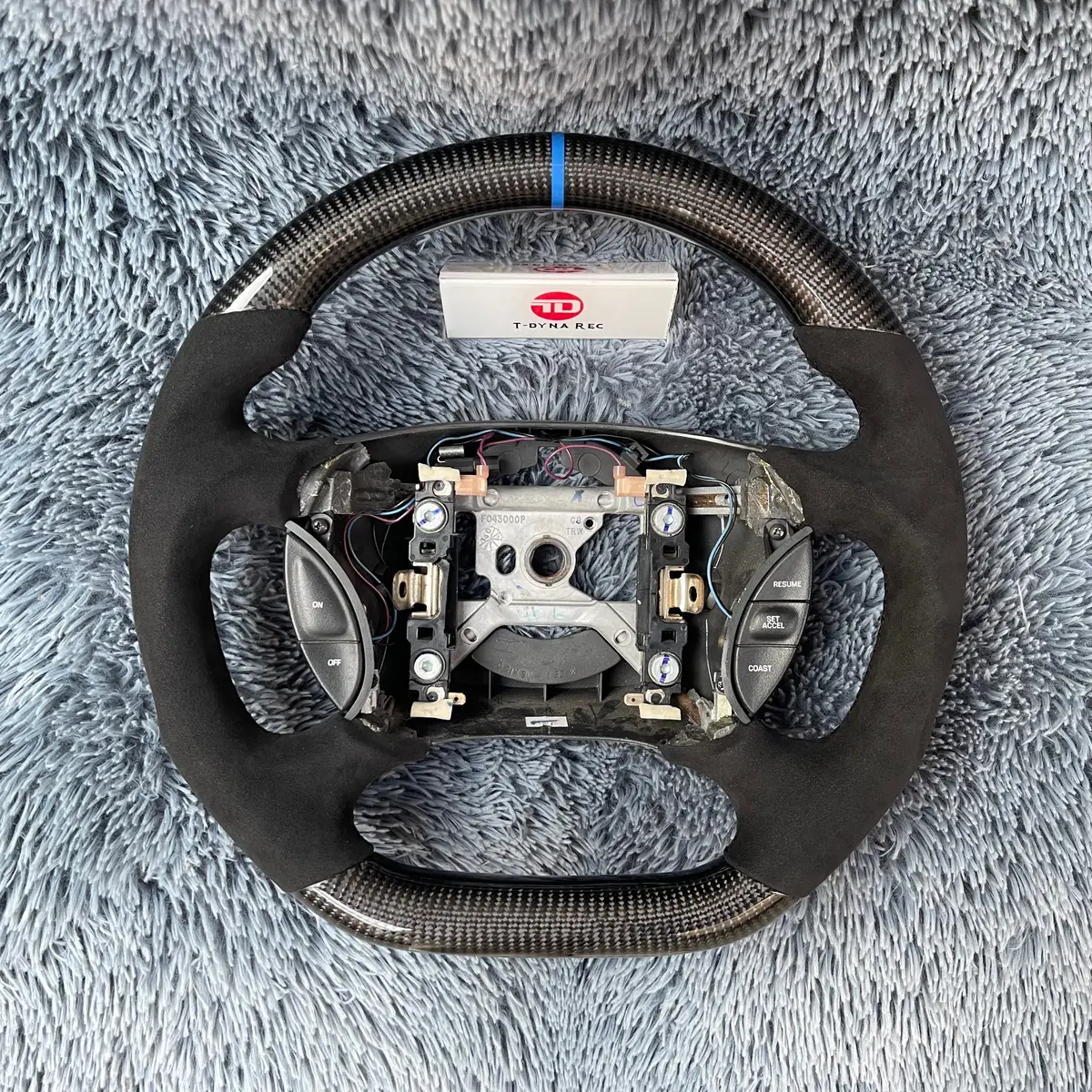Ttd Craft Ford 1994-2004 Mustang Carbon Fiber Steering Wheel 1
