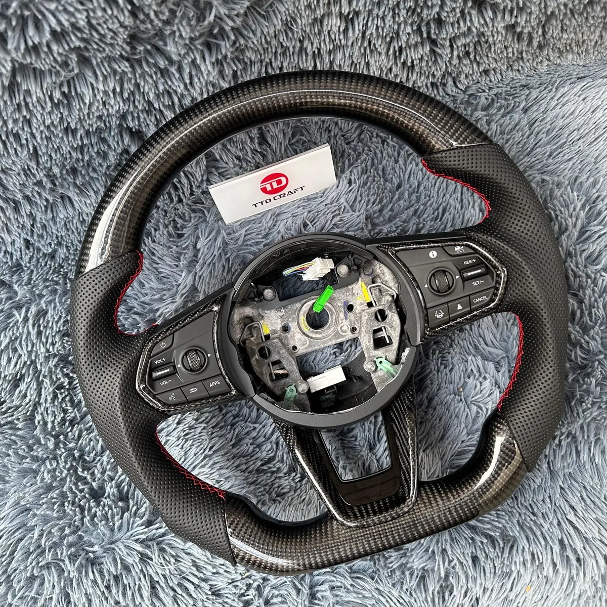 Acura 2021-2026 Tlx Mdx Heated Carbon Fiber Steering Wheel |Ttd Craft 2