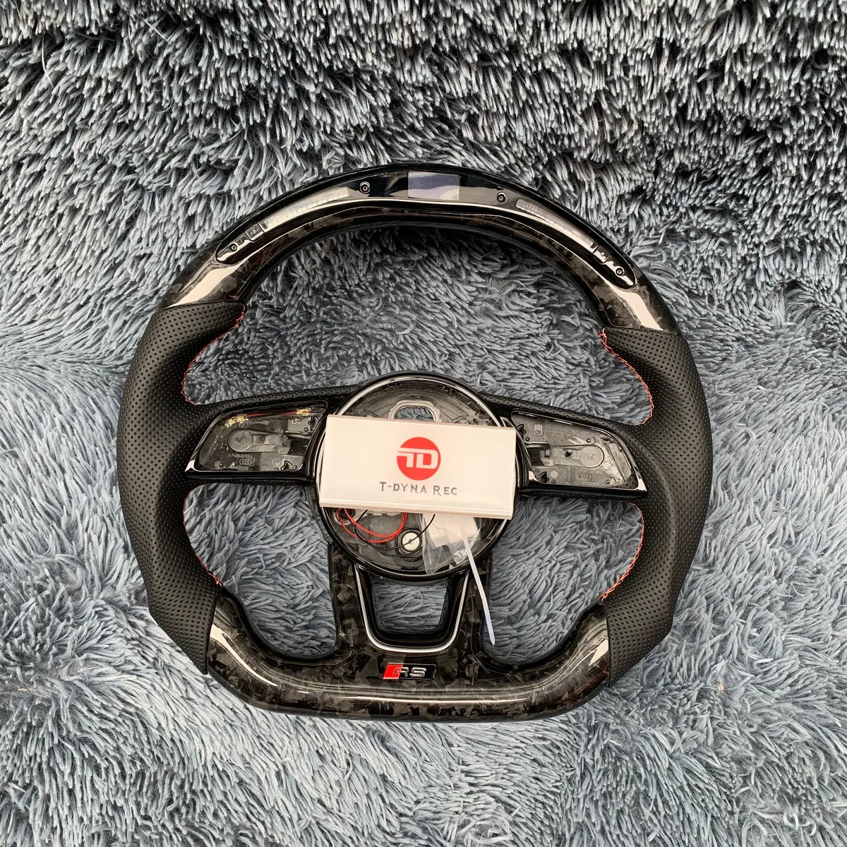 Ttd Craft Audi 2017-2020 8V B9 A3 S3 Rs3 A4 S4 A5 S5 Rs5 Carbon Fiber Steering Wheel 1