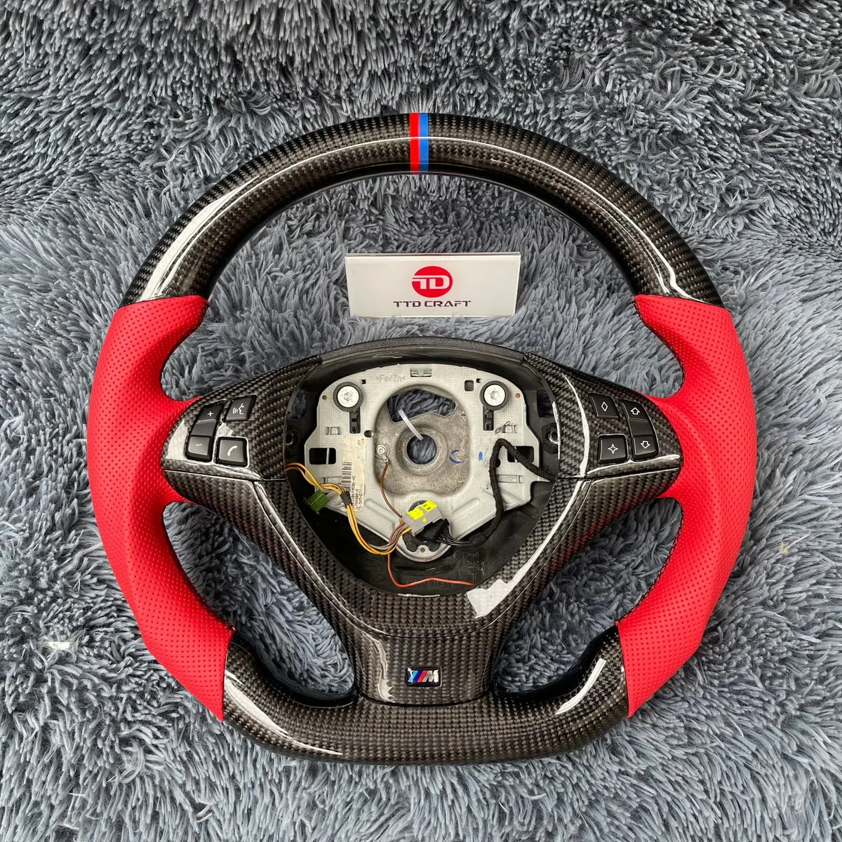 Ttd Craft Bmw E70 E71 E72 X5 X6 Carbon Fiber Steering Wheel 1