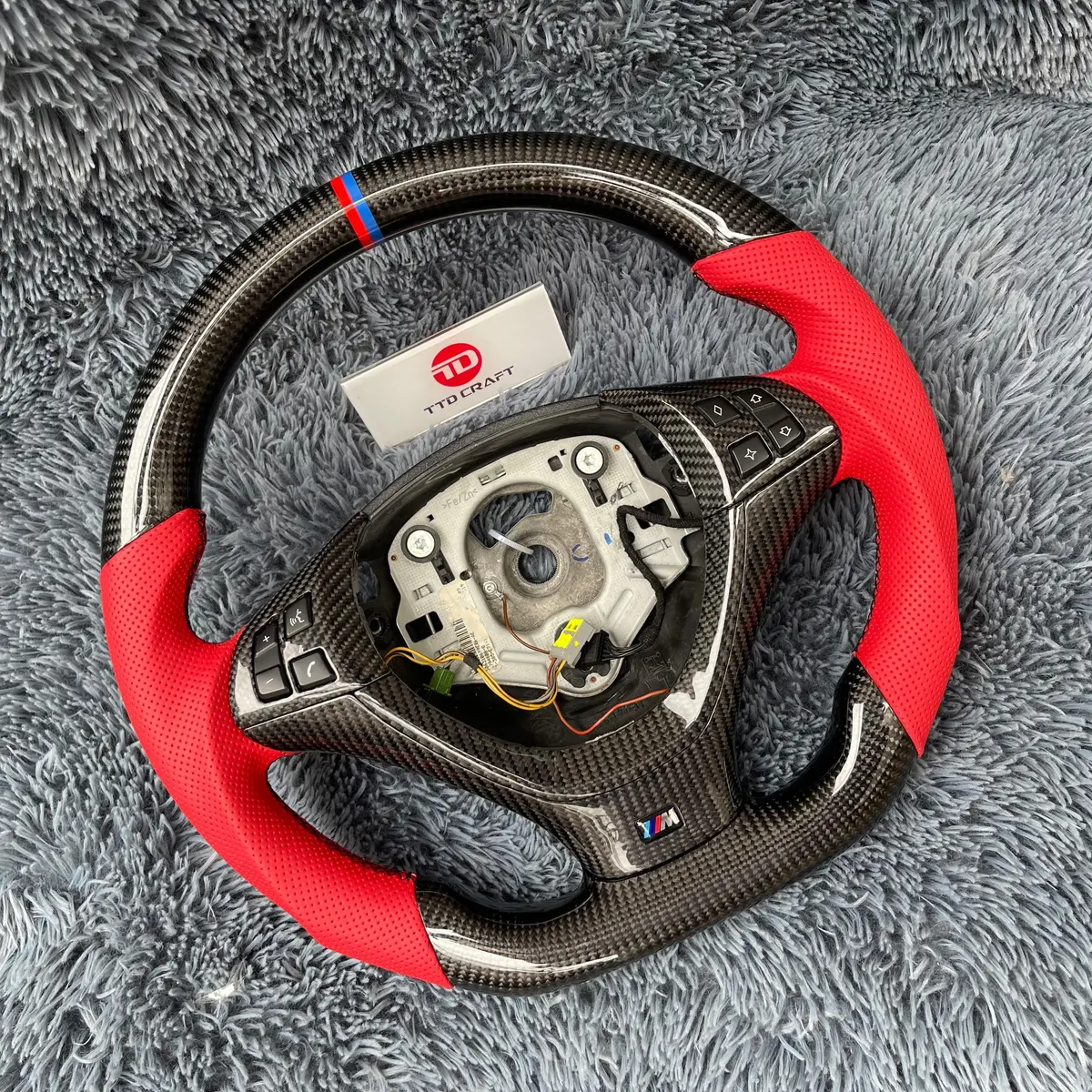 Ttd Craft Bmw E70 E71 E72 X5 X6 Carbon Fiber Steering Wheel 2