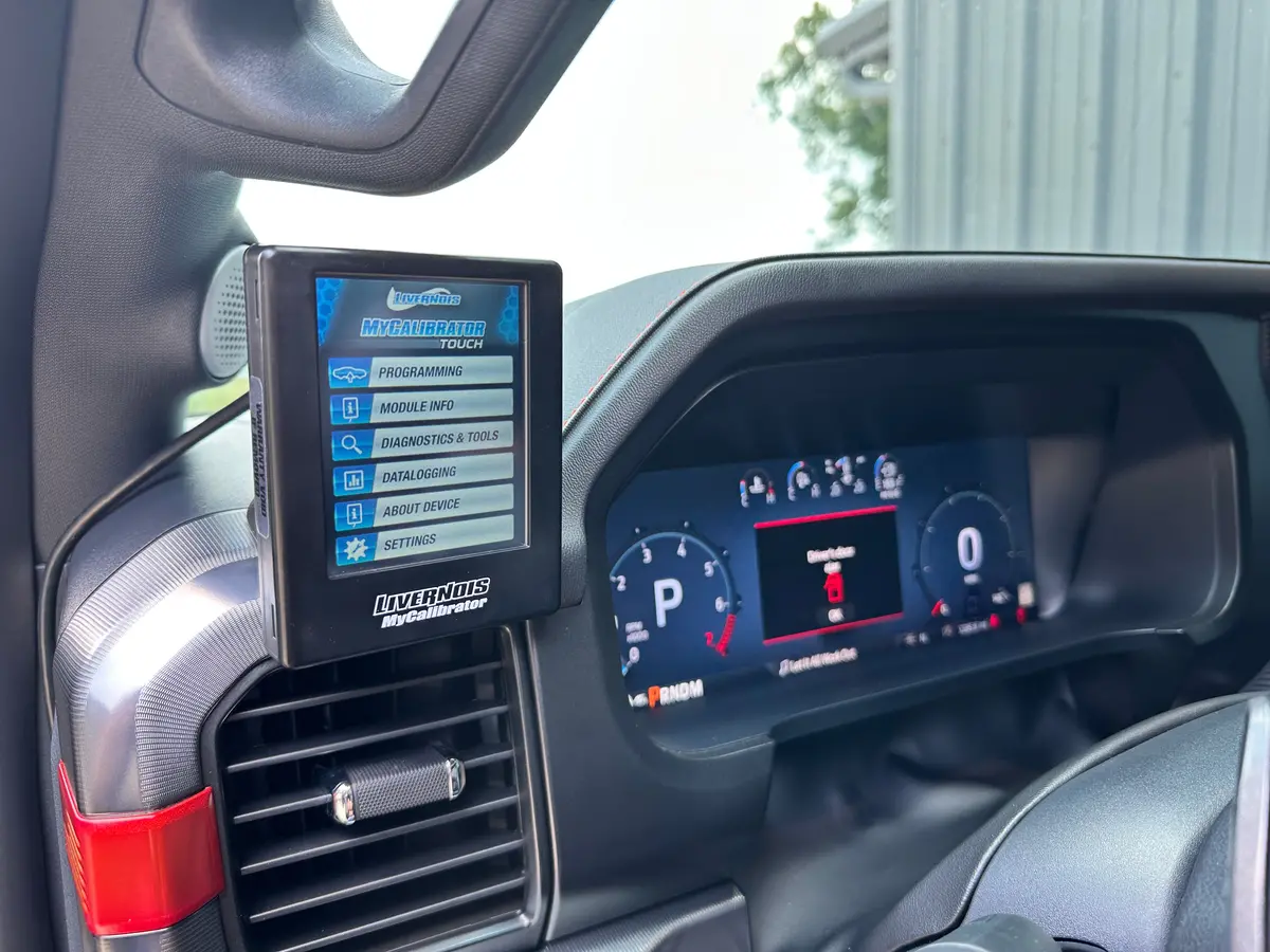 2021+ F150 / 2023+ Super Duty Mycalibrator Device Mount 1