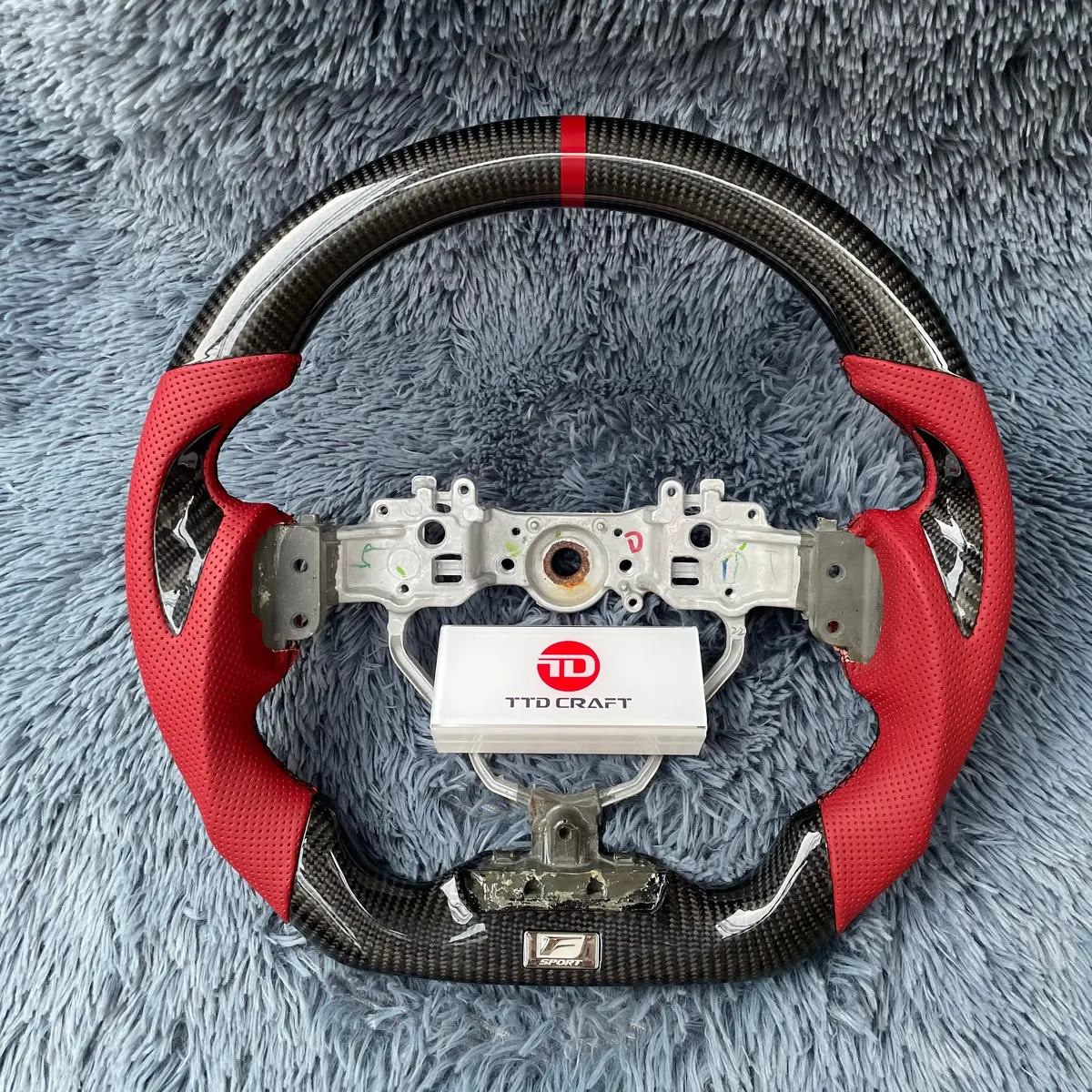 Ttd Craft Lexus 2014-2025 Is 250 350 300 Ct200h Nx 200T Rc Rcf Sport Carbon Fiber Steering Wheel 1