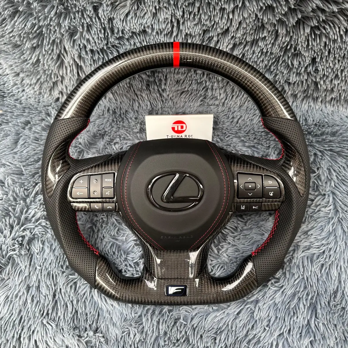 Ttd Craft Lexus 2016-2022 Rx350 450H / Es350 Es300/ Gs350 Gs450 / Lx570 / Gx460 / Gs300 Gs200t Carbon Fiber Steering Wheel 1