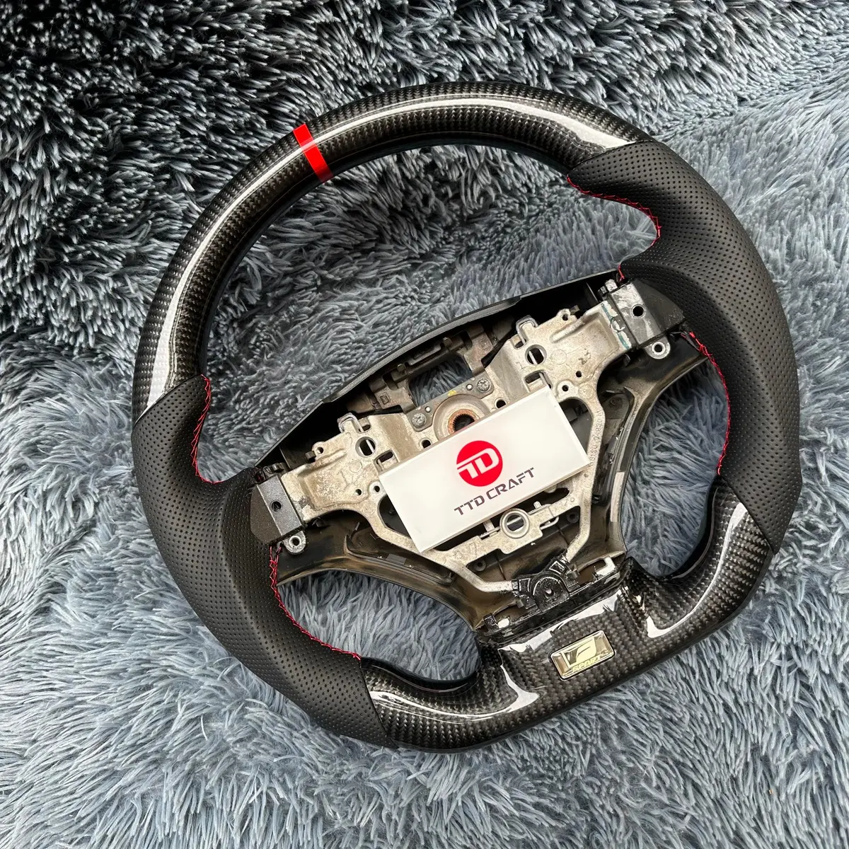 Ttd Craft Lexus 2014-2025 Is 250 350 300 Ct200h Nx 200T Rc Rcf Sport Carbon Fiber Steering Wheel 2